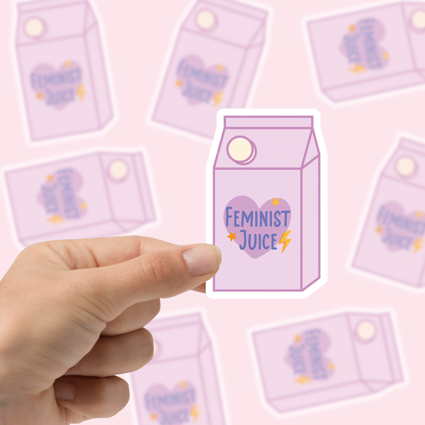Feminist Juice Vinyl Sticker