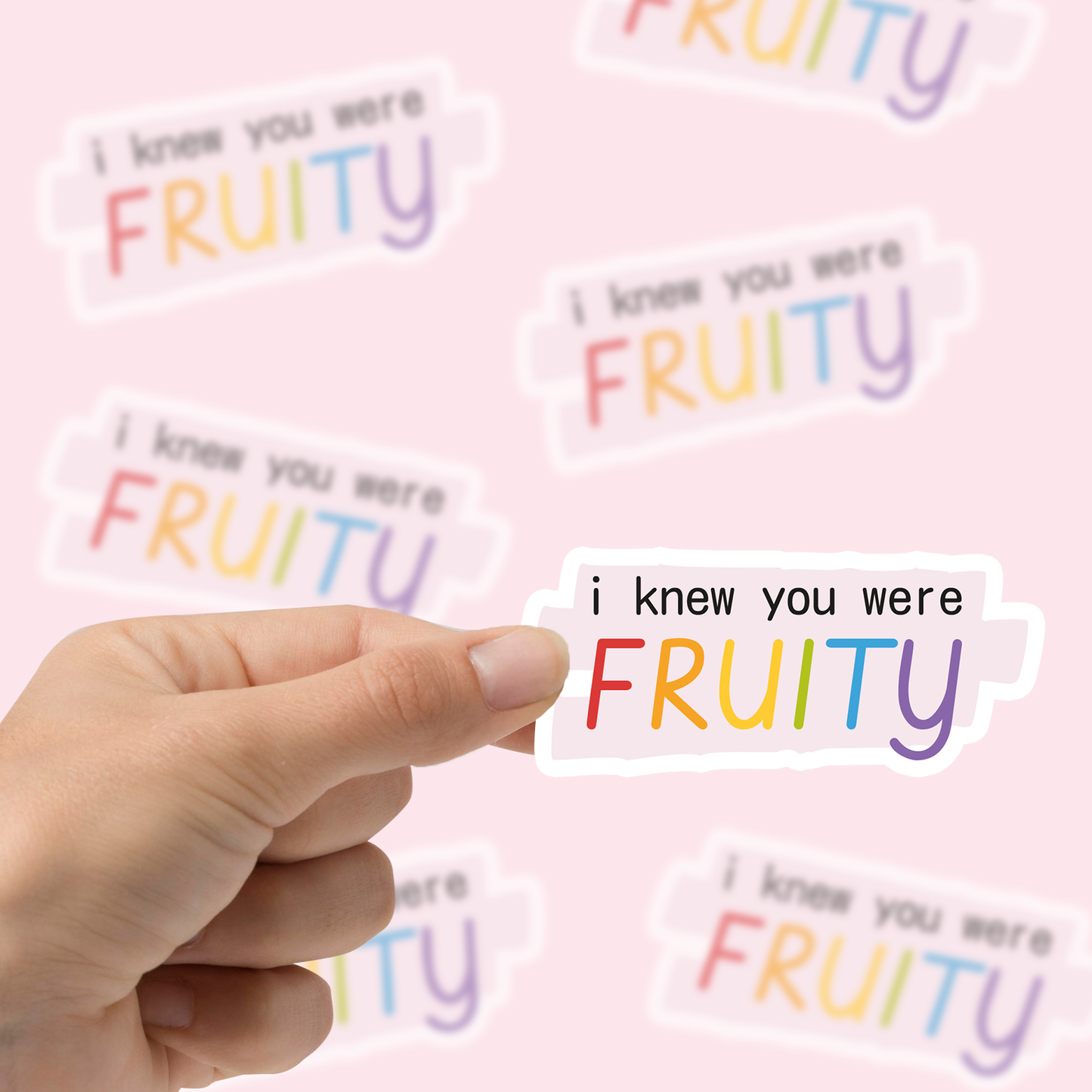 Fruity Vinyl Sticker