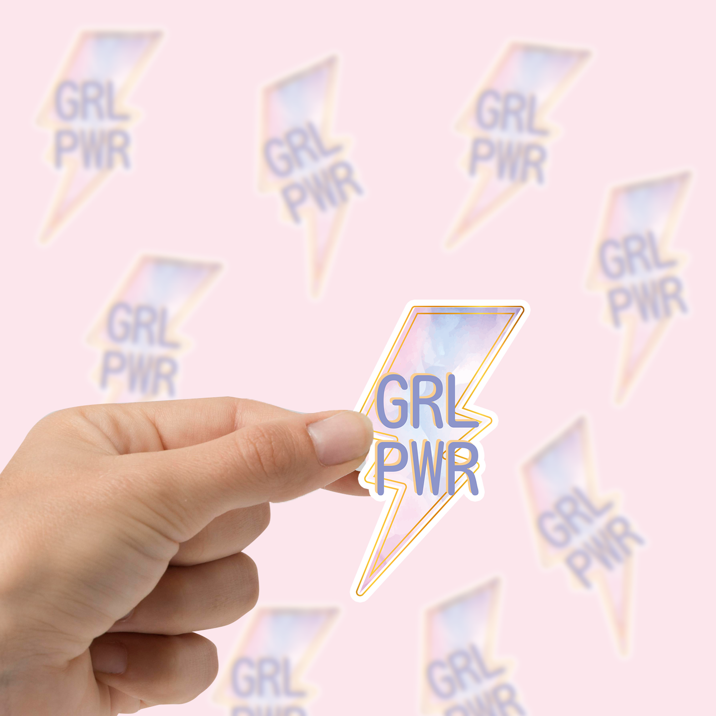 GRL PWR Vinyl Sticker