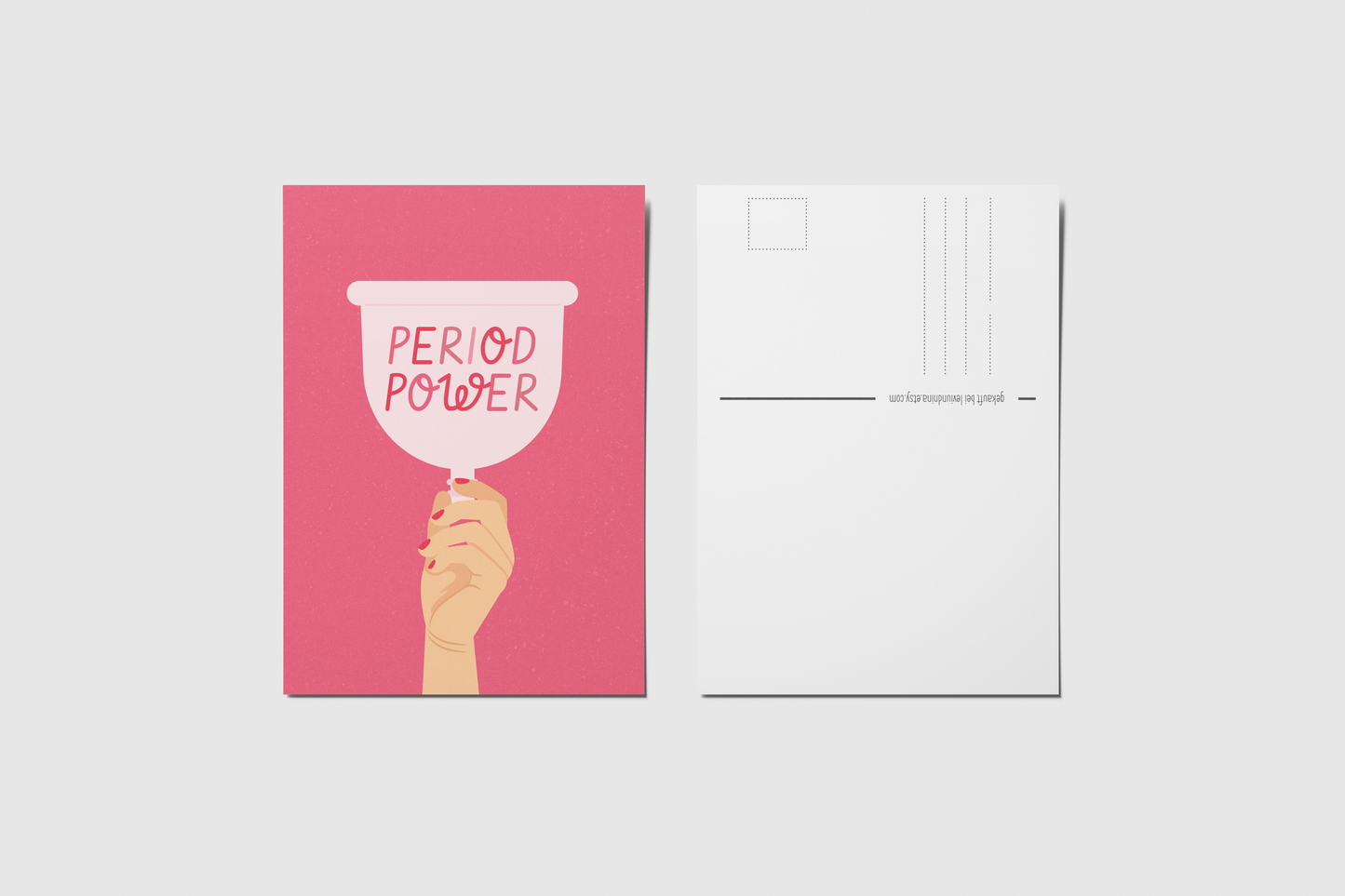 Postkarte Period Power